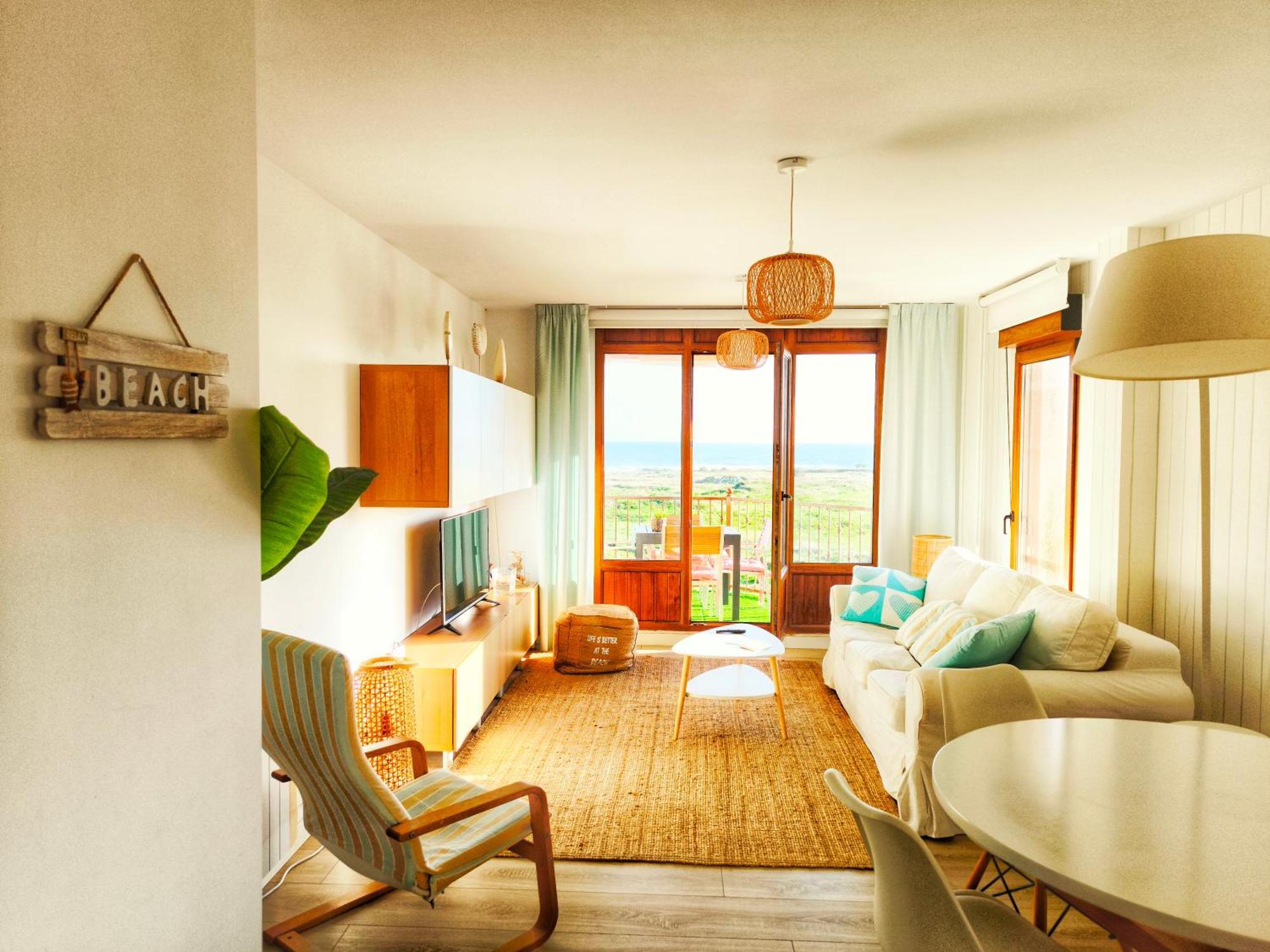 Apartamento Corrubedo Vistas Mar y Playa Exterior foto