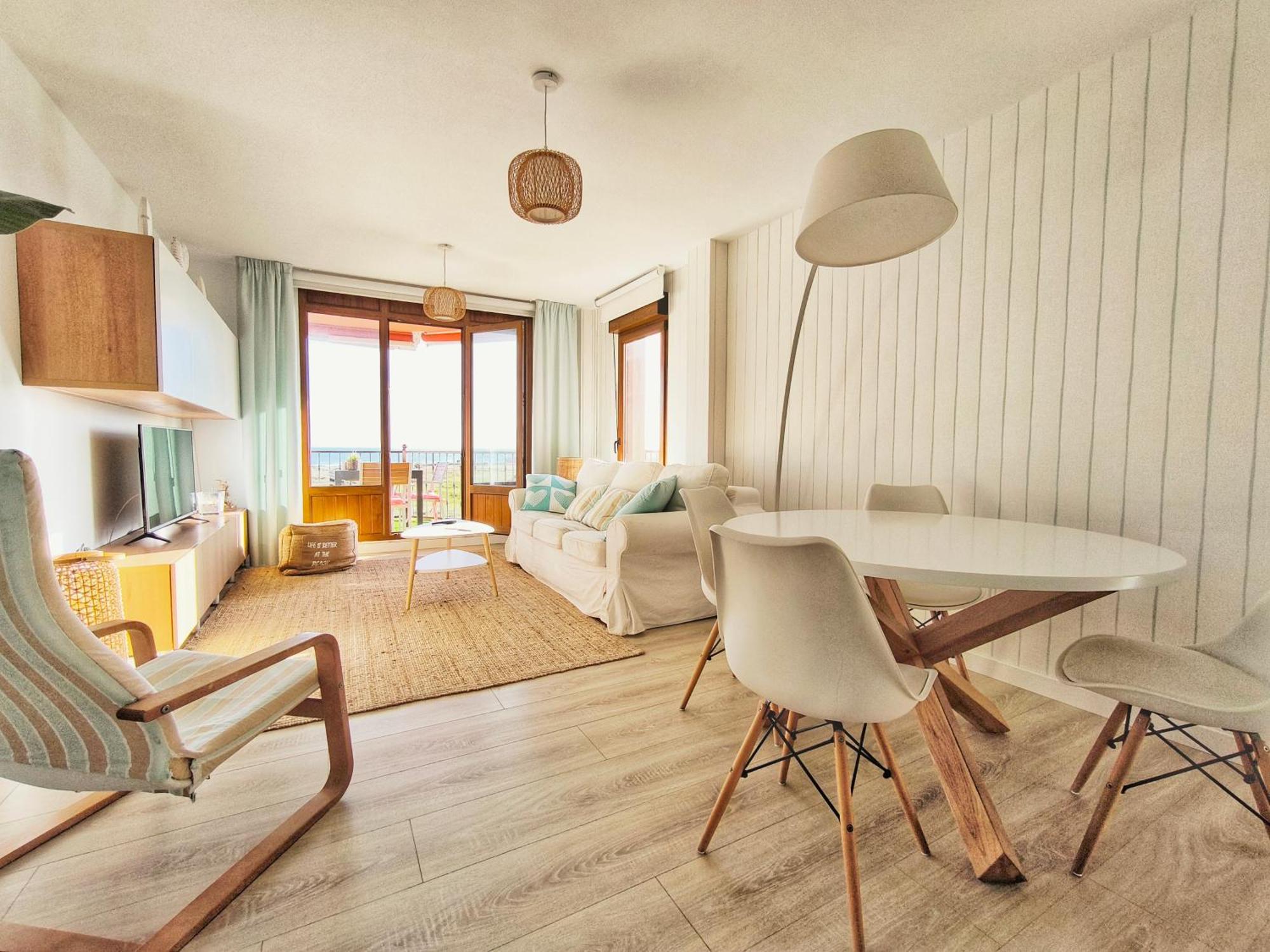 Apartamento Corrubedo Vistas Mar y Playa Exterior foto