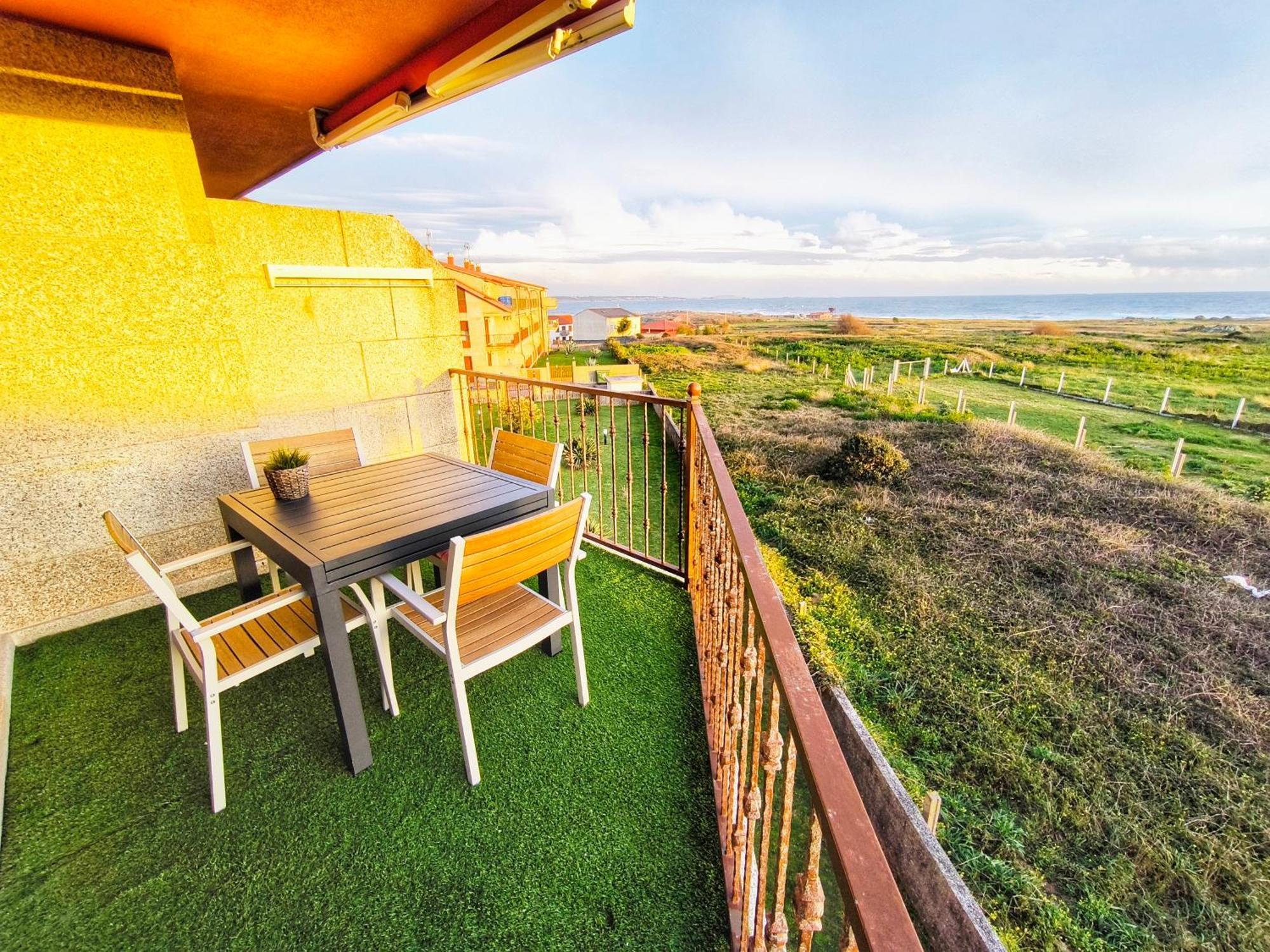 Apartamento Corrubedo Vistas Mar y Playa Exterior foto